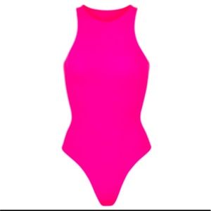 Skims Fits Everybody High Neck Bodysuit New and Never Worn
